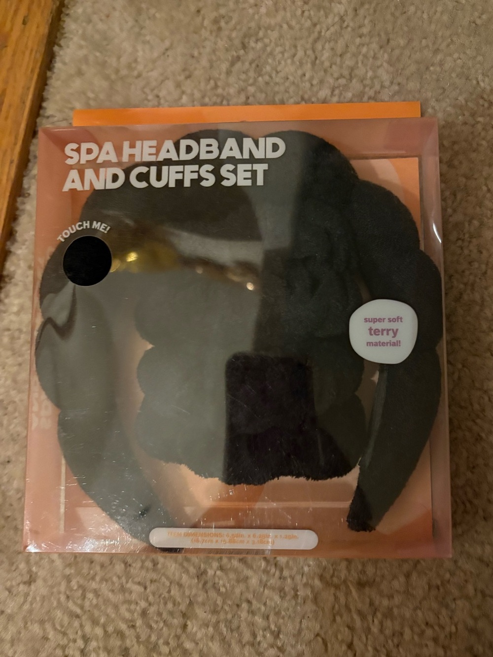 Spa Headband & Cuffs Set